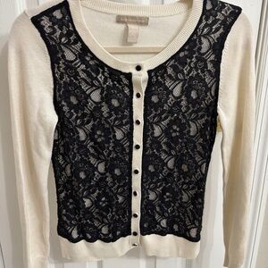 Banana Republic Lace Cardigan